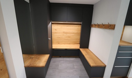 Garderobe Eiche