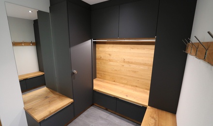 Garderobe Eiche